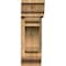 Ekena Millwork Olympic Traditional Rough Sawn Bracket w/ Offset Brace, Western Red Cedar, 6"W x 18"D x 18"H BKT0604X18X18OLY01RWR - alternate 3